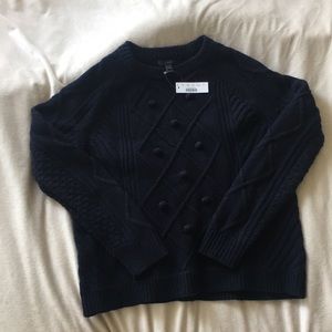 Navy Crew Neck Sweater